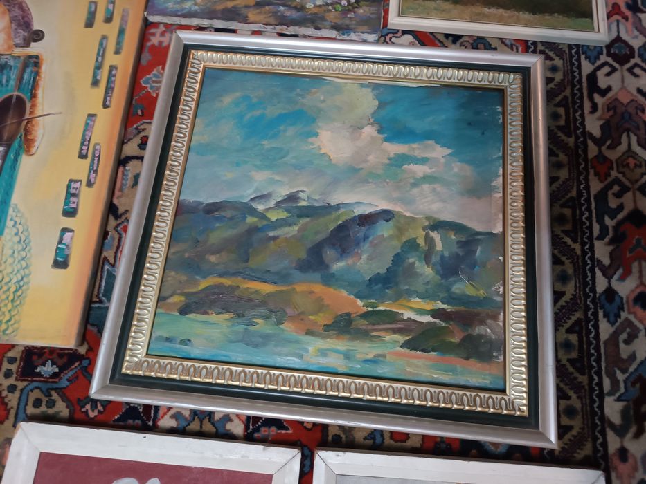 Картины масло панно