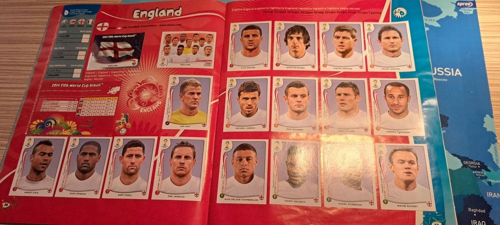 Футболен албум World cup 2014 panini