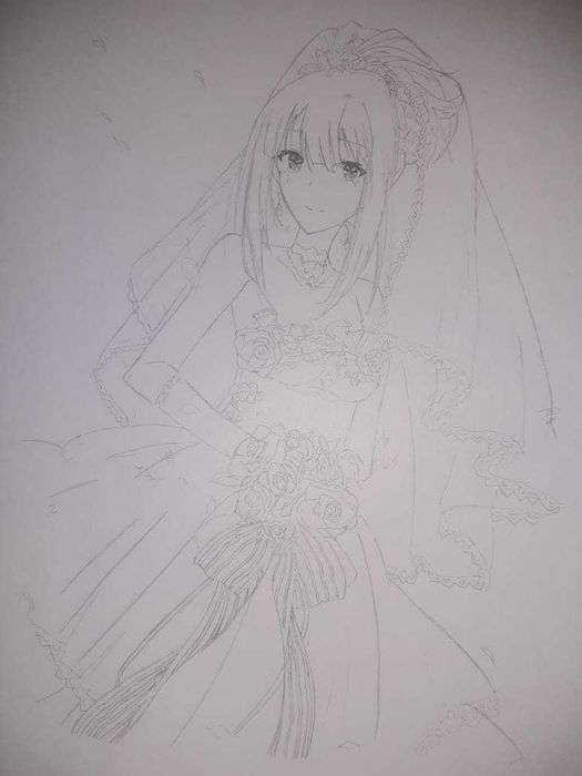 Аниме персонажи раскраски