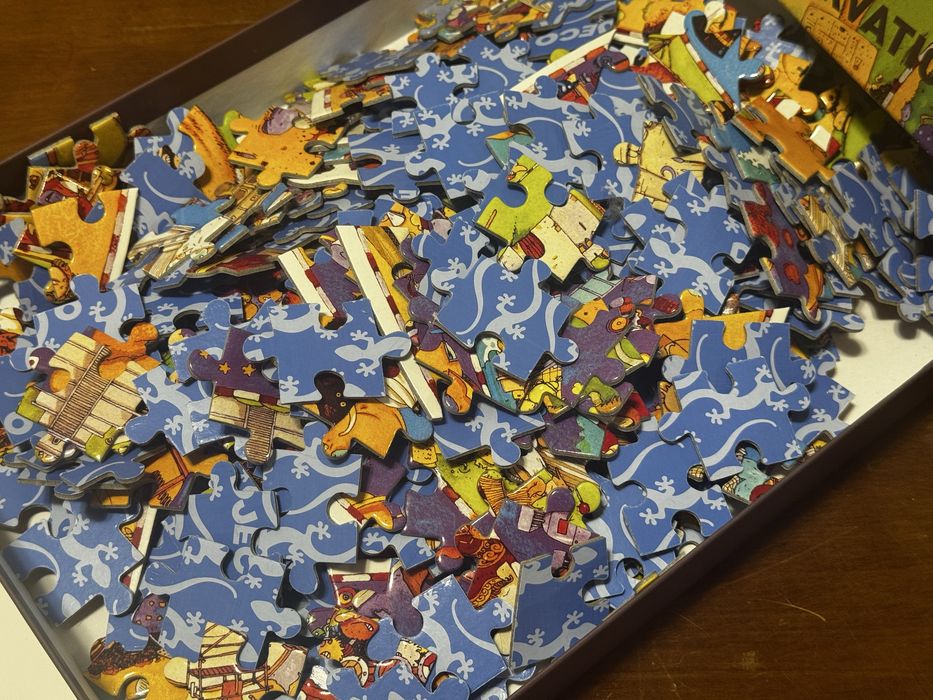 Puzzle Djeco Evolutia omenirii 350 piese
