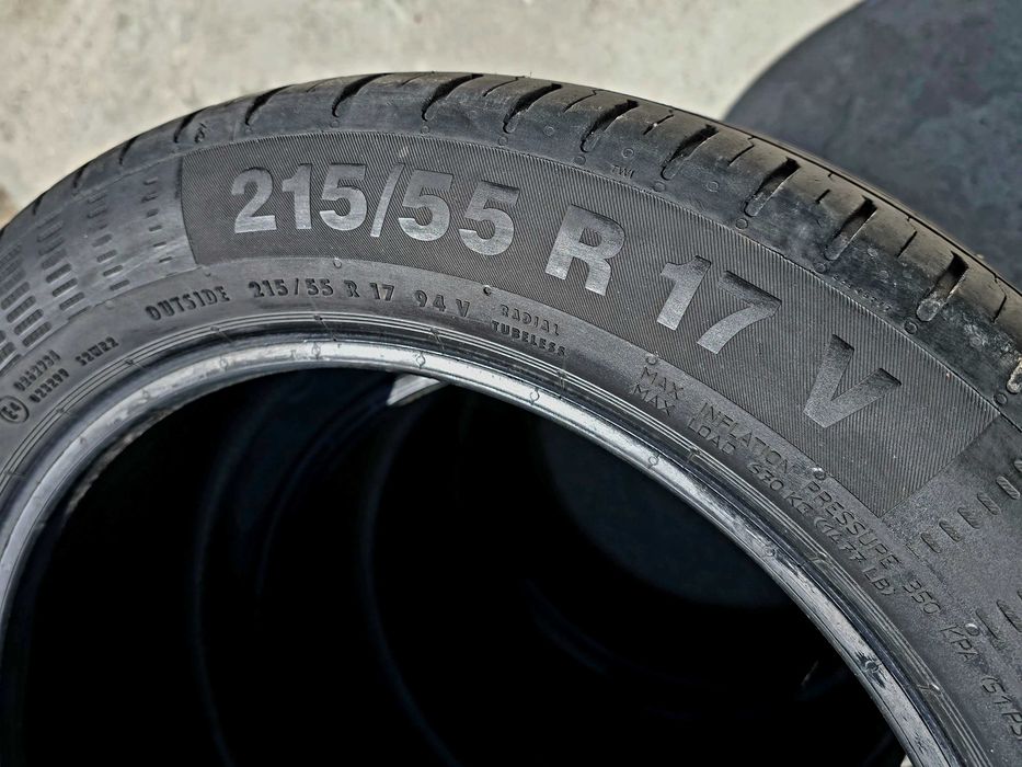 Vand set 4 cauciucuri SUV mic vara ContiEcoContact 5  - 215 55 17