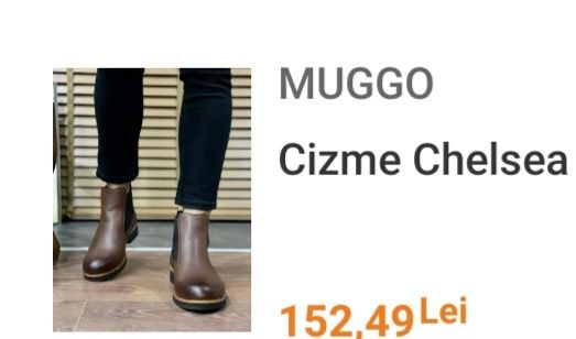 Ghete unisex noi