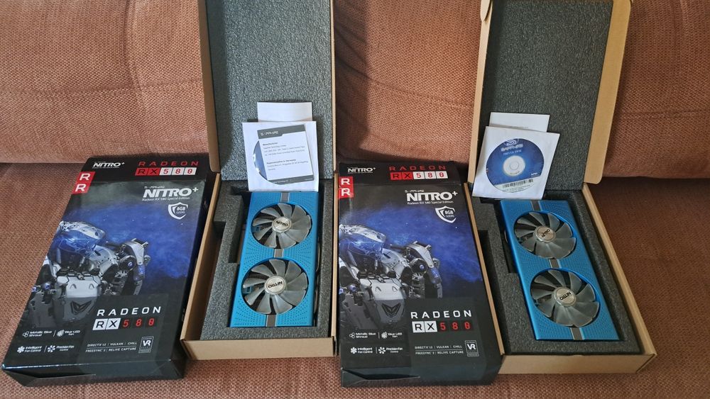 Sapphire Nitro RX580 8Gb