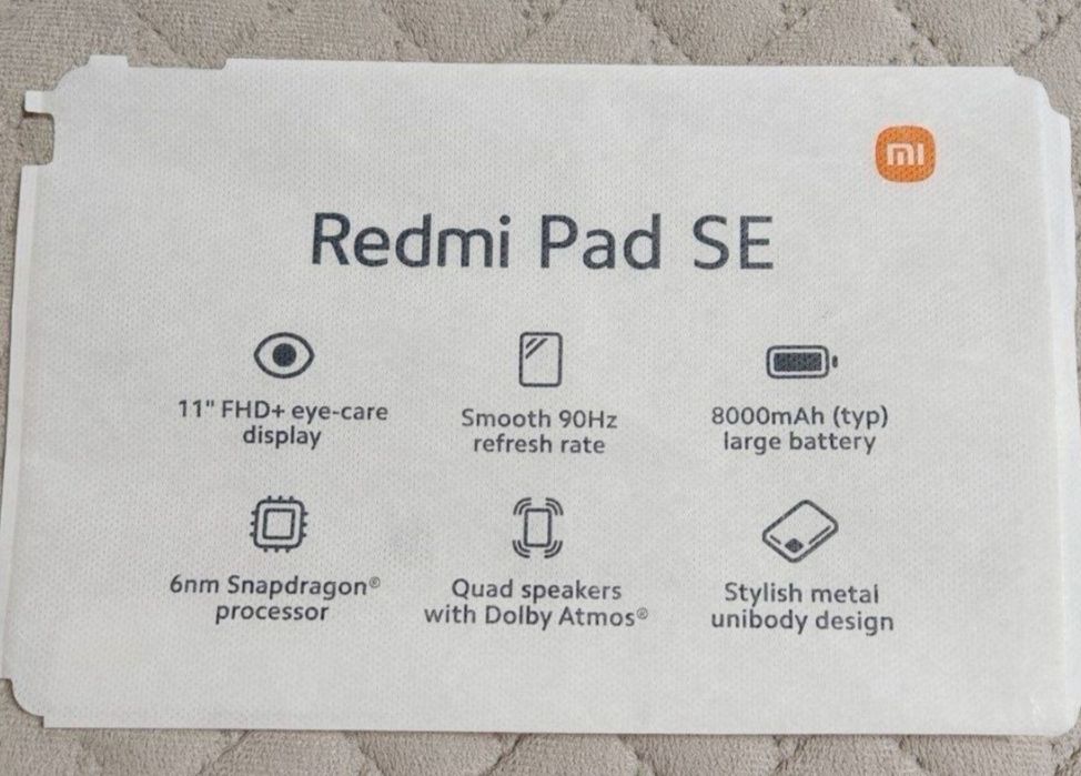 Продам  Redmi Pad SE