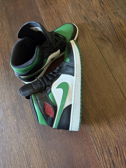 Nike Air Jordan 1 Mid Green/Black/White Originale masura 44,5