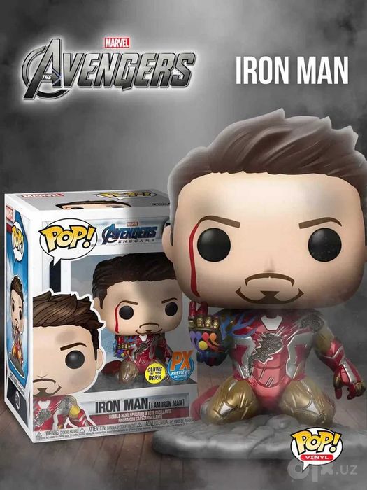 Funko POP Железный человек Тони Старк — протектор в подарок