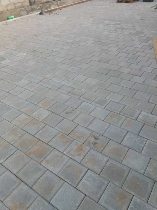 Укладка брусчатки