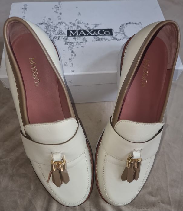 Mocasini de piele Max&co