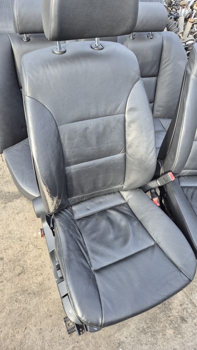 Interior piele negru bmw e60 facelift