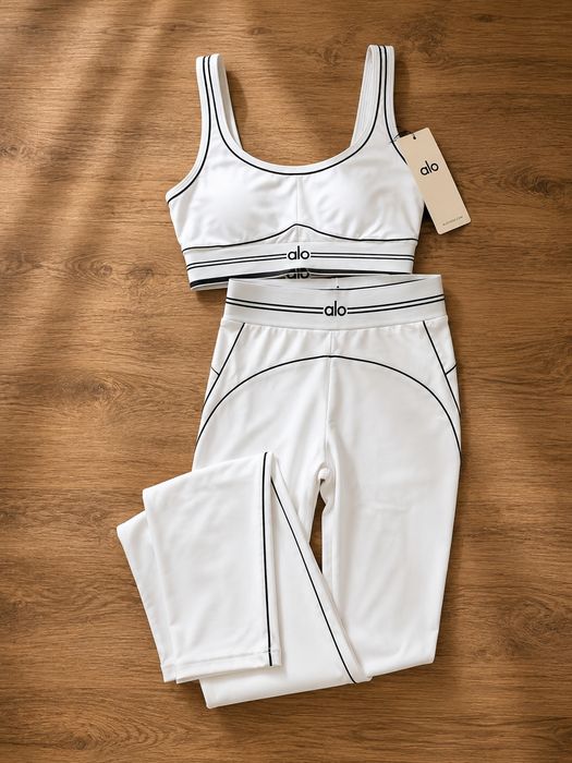Set - Alo Yoga - damă - M - alb