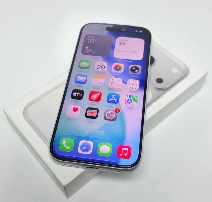 iPhone 17 Pro 256GB Silver•Гаранция