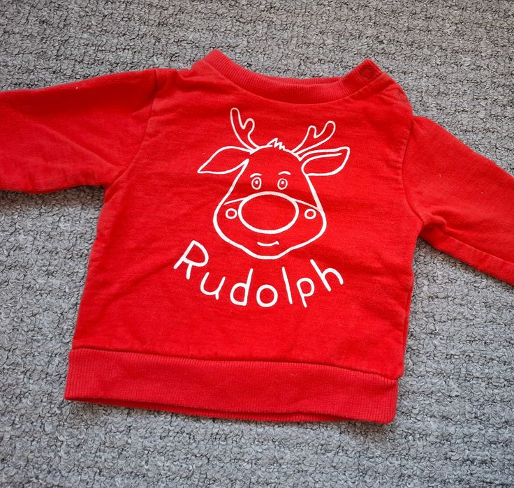 Бебешки Коледни дрешки за момче / размер 3-6 месеца /