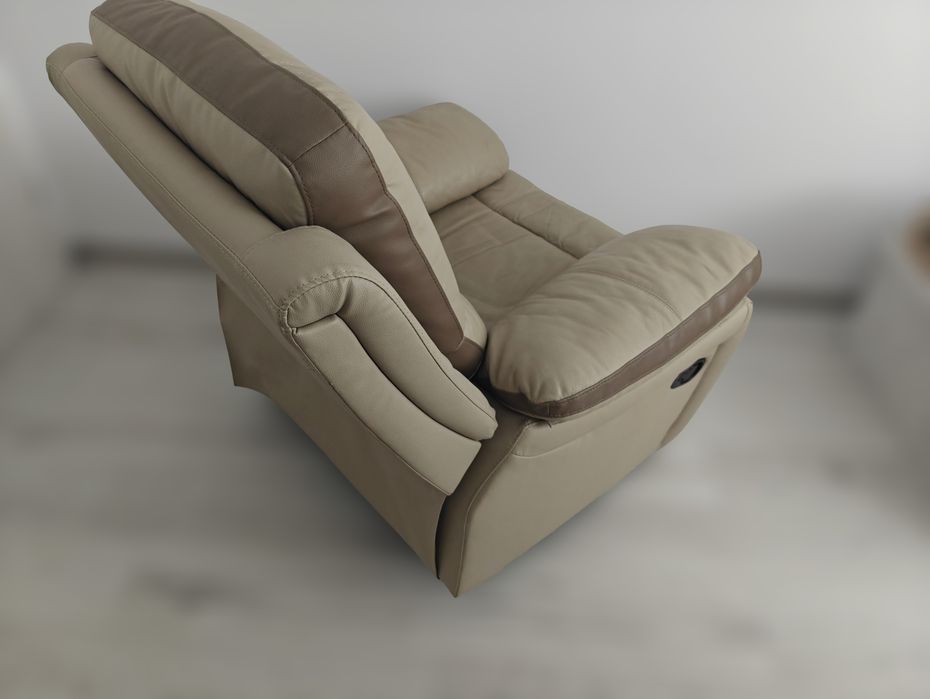 Fotoliu Recliner Kring – Piele – Confort sporit – Spătar detașabil