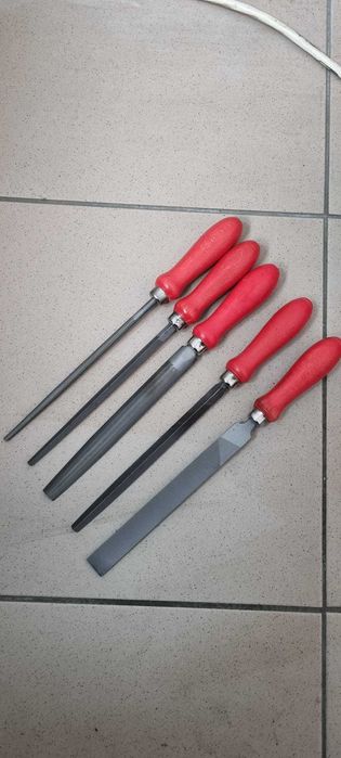 Set 5 pile pentru metal, pile metalice 150 mm