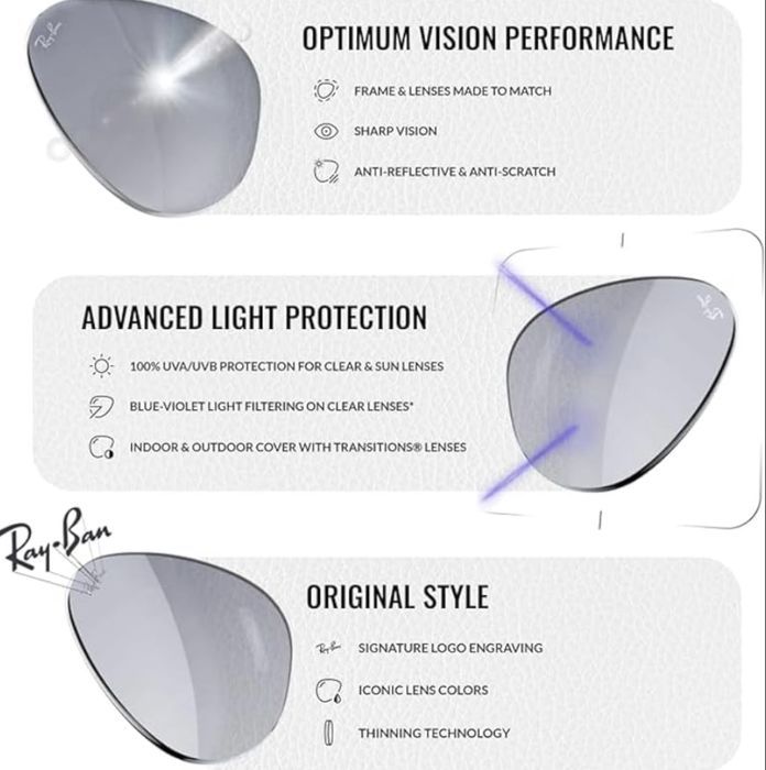 Очки бренда Ray-Ban. Новые