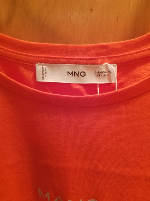 Tricou Mango,bumbac foarte lejer mărimea s