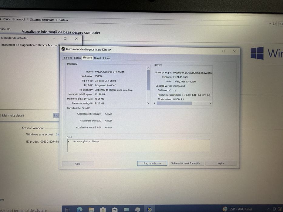 Acer Aspire F5 573G, i5, 16 GB RAM, GTX 950M 4 GB, SSD M.2, cutie