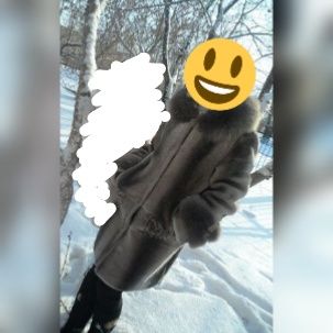 Продаю шубу мутон (цигейка)