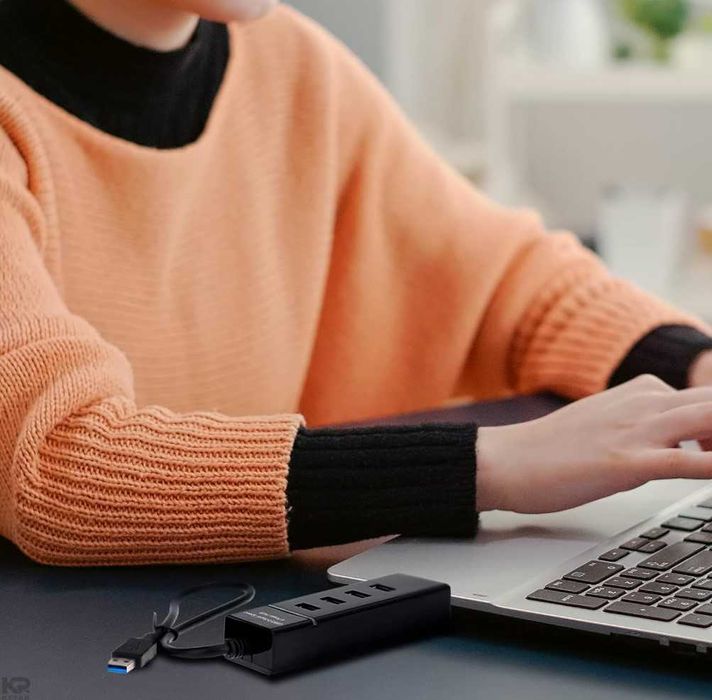 Usb Hub 4 Портов с Led Индикатор