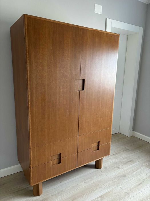 Sifonier/dulap cu usi lemn masiv lucrat manual