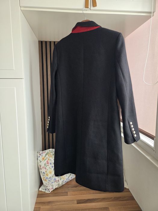 Palton Zara Women, masura S, 75%lana