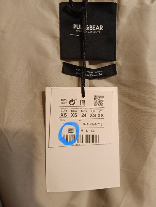 Haină damă  Pull&Bear, cuprinde până la mărimea XL