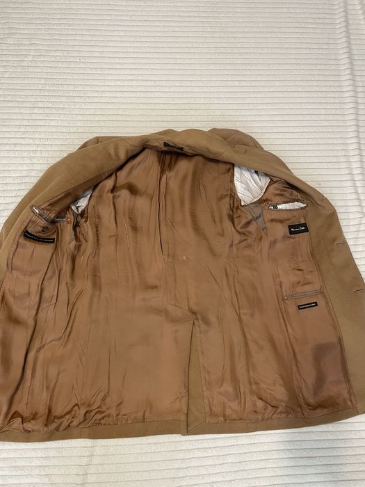 Palton barbatesc Massimo Dutti lana si casmir