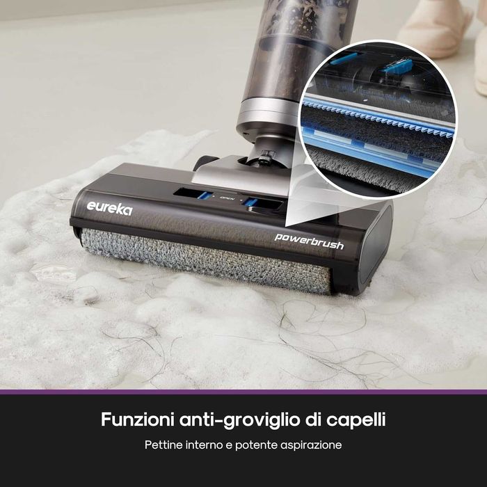 Прахосмукачка за сухо и мокро почистване Eureka Rapidwash NEW430BL