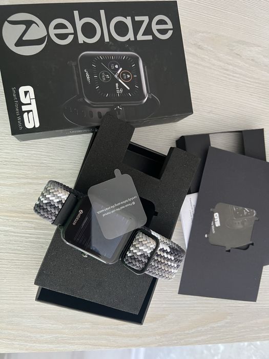 Умные часы  Zeblaze GTS 3 pro black 2 шт