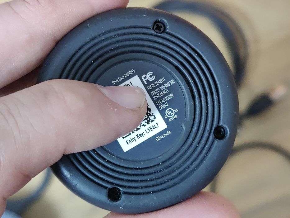 Camera google nest indoor