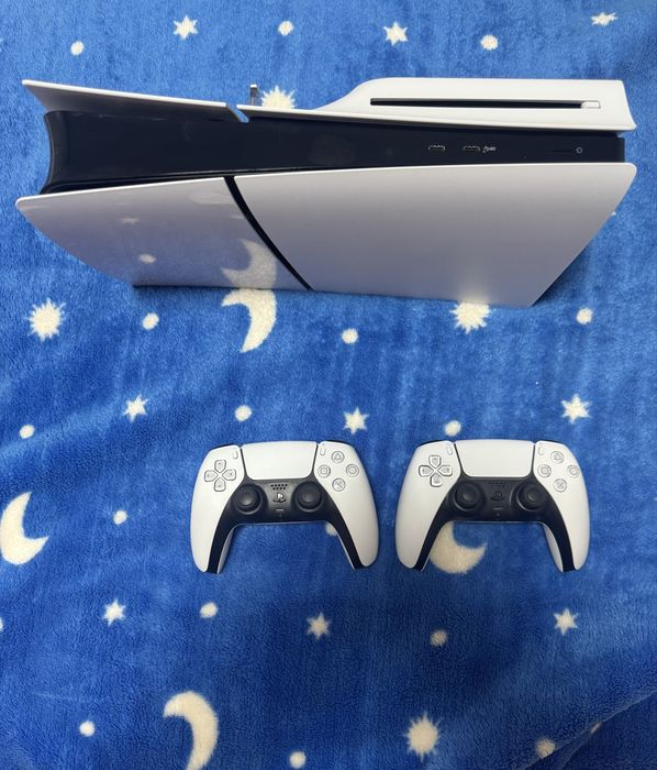 Ps 5 slim , disk  , 1 TB , 2 controllere