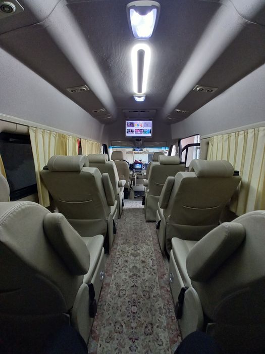 Mikroavtobus xizmatlari O'zbekiston bo'ylab sayoxat