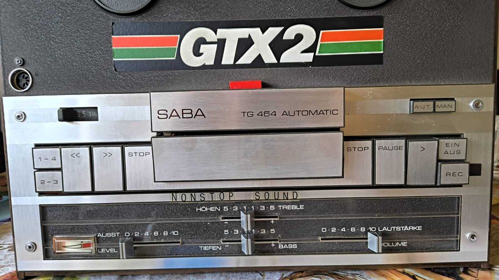 Magnetofon Saba TG464 Defact.