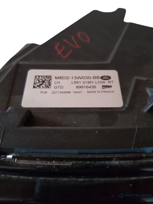 Far Stanga Fata Land Rover Range Rover Evoque 2019-2023 Full Led