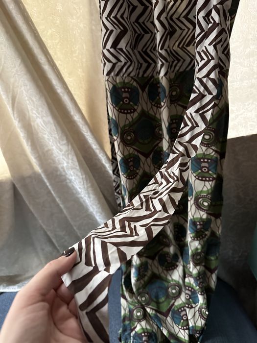 Marni X HM копринена дълга рокля