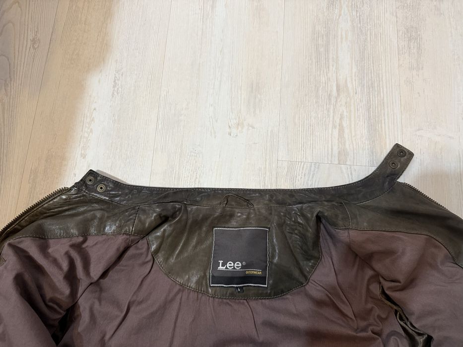 Оригинално мъжко кожено яке Lee