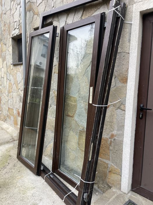 PVC дограма / двойни врати с каси