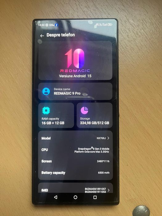 Vând sau schimb Redmagic 9 pro
