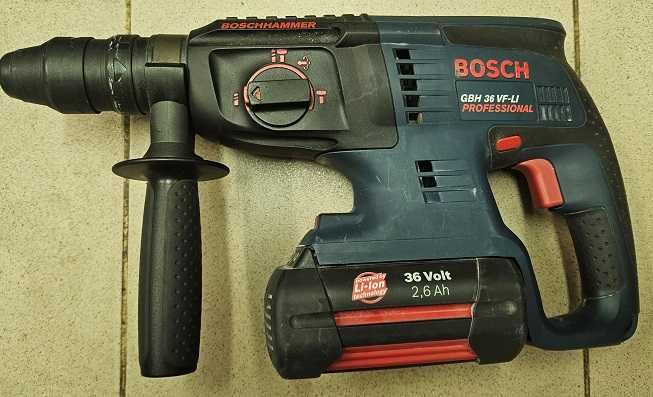 Акумулаторен перфоратор BOSCH GBH 36 VF-LI Professional
