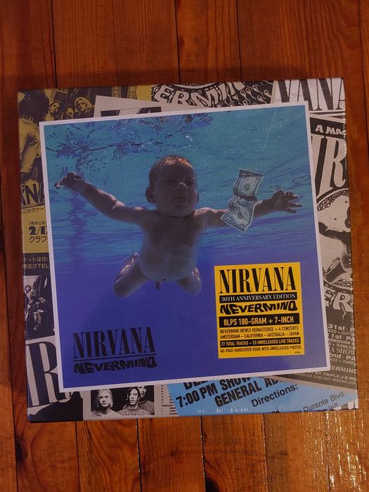 Nirvana "Nevermind" Cd box set; vinyl box set