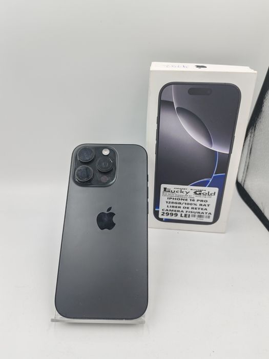 iPhone 16 Pro 128gb/100% baterie Garanție! #51822