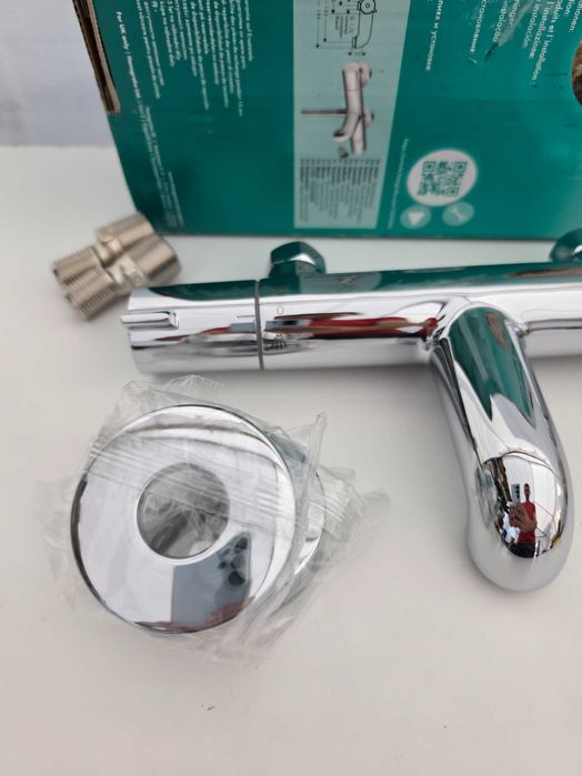 Baterie cada / dus termostatata Hansgrohe Ecostat 1001 CL