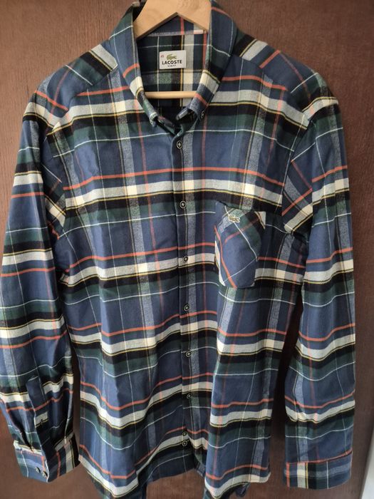 Продавам мъжка зимна риза LACOSTE