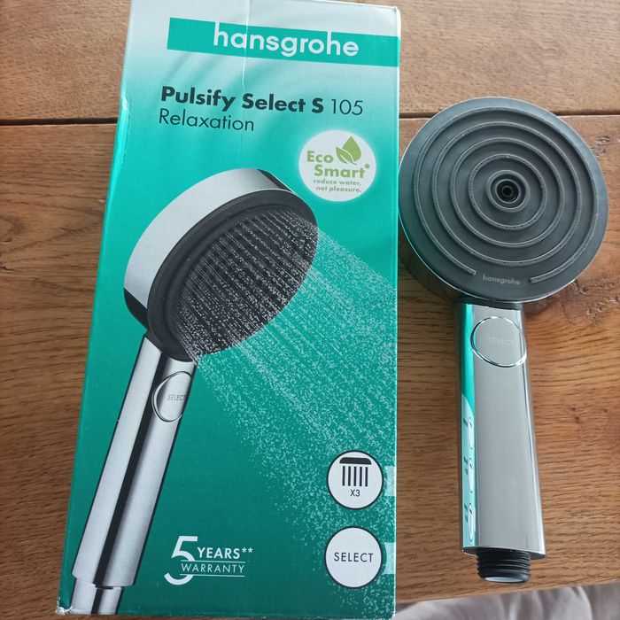Слушалка за душ  Hansgrohe pulsify select S 105 Relaxation