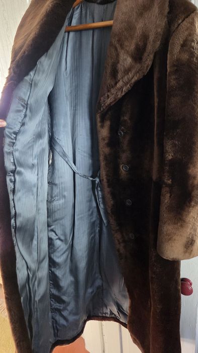 Мутоновая шуба (длинная)