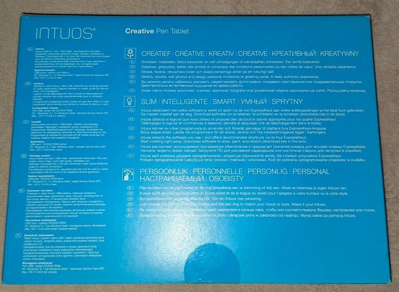 Wacom Intuos CTL 480 Tableta Grafica-Set complet!
