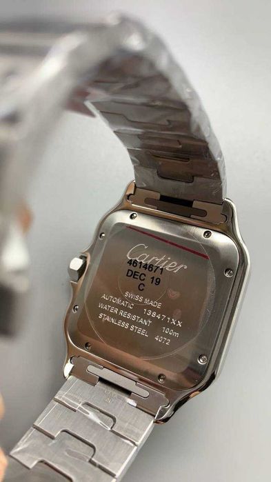 cartier santos 100 зелен
