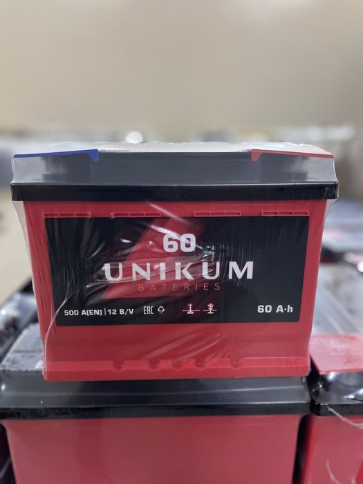Аккумулятор 60Ah Уникум,Вибак,Санфокс,Волк