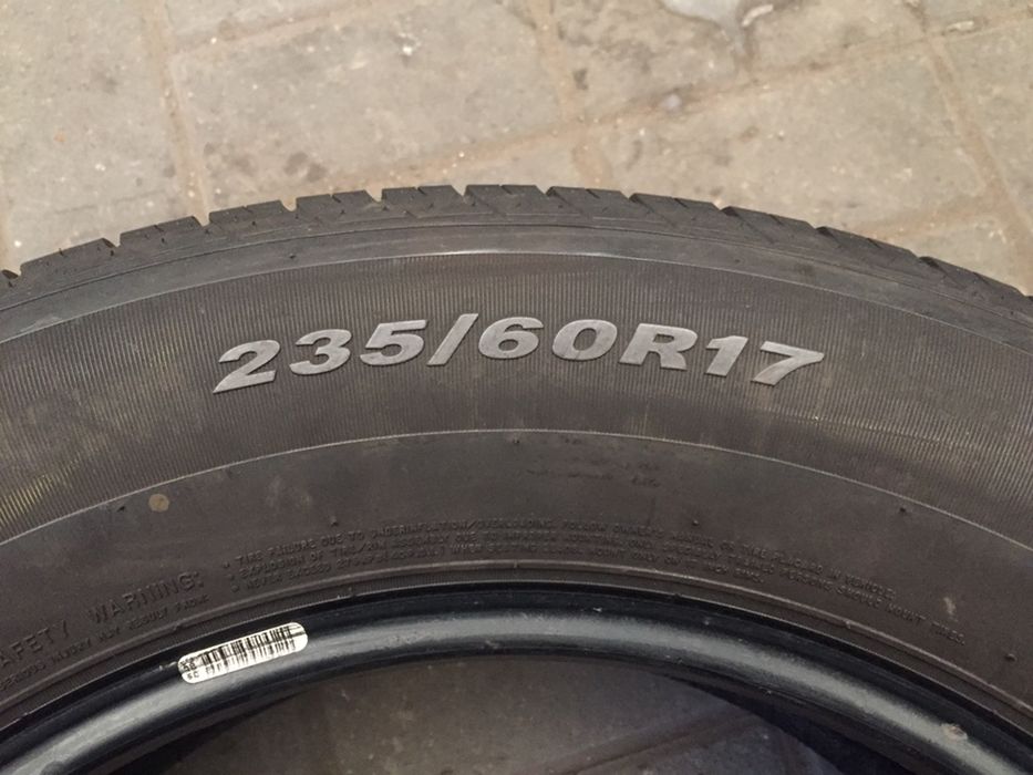235/60/17 б/у из Германии
