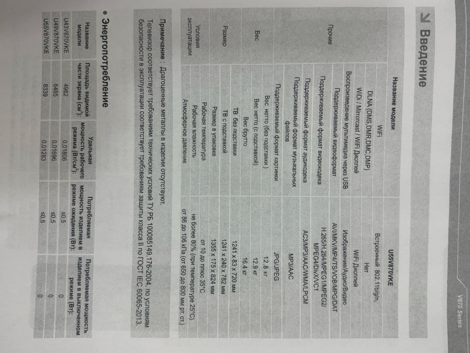 Продам телевизор